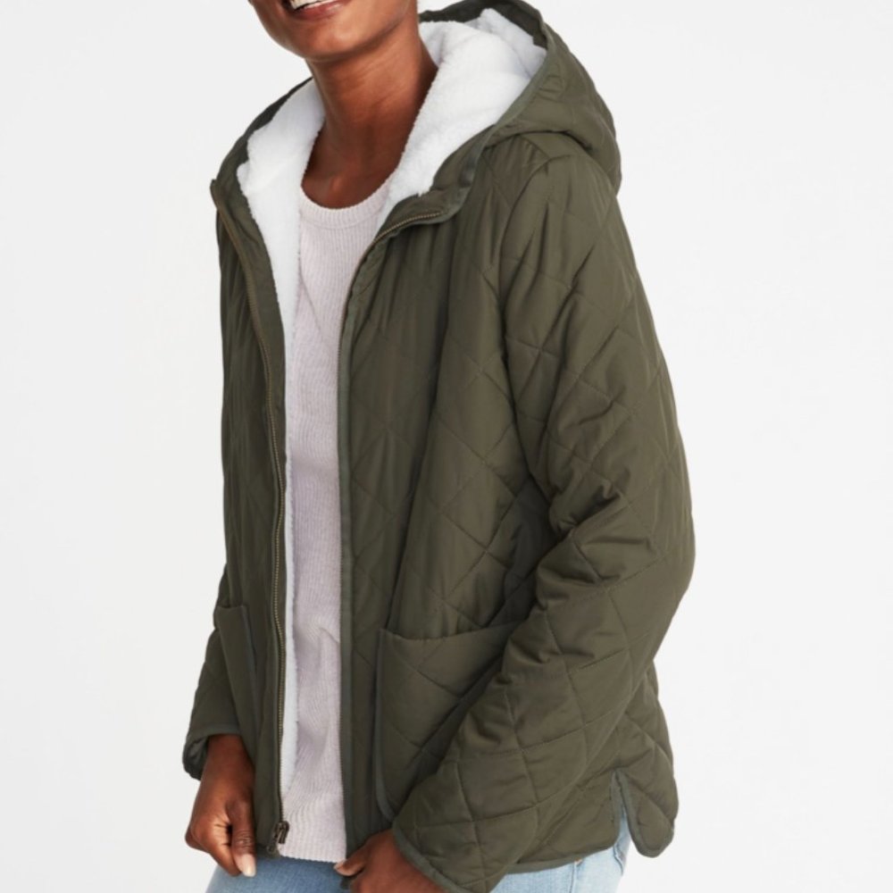 Old Navy Lined Parka - Picture 1 of 2
